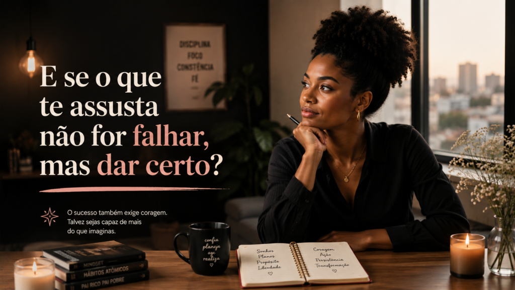 medo de dar certo
